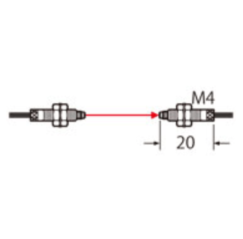 Panasonic FT-45X Threaded Type Fiber
