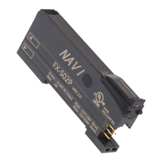 Panasonic FX-502P Fiber Sensor