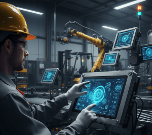 multi-touch gesture panel pc industrial