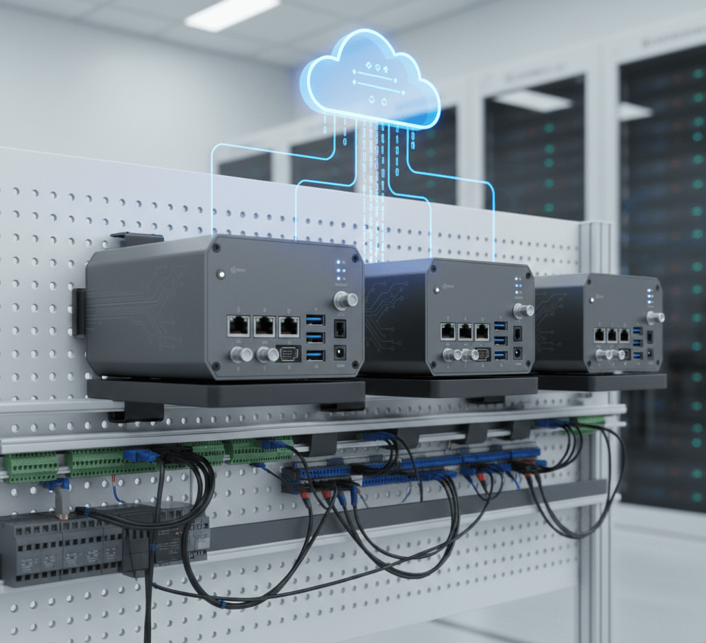 din rail iot gateway compact