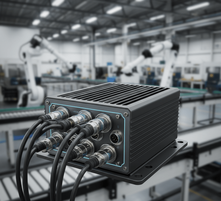 m12 connector box pc vibration