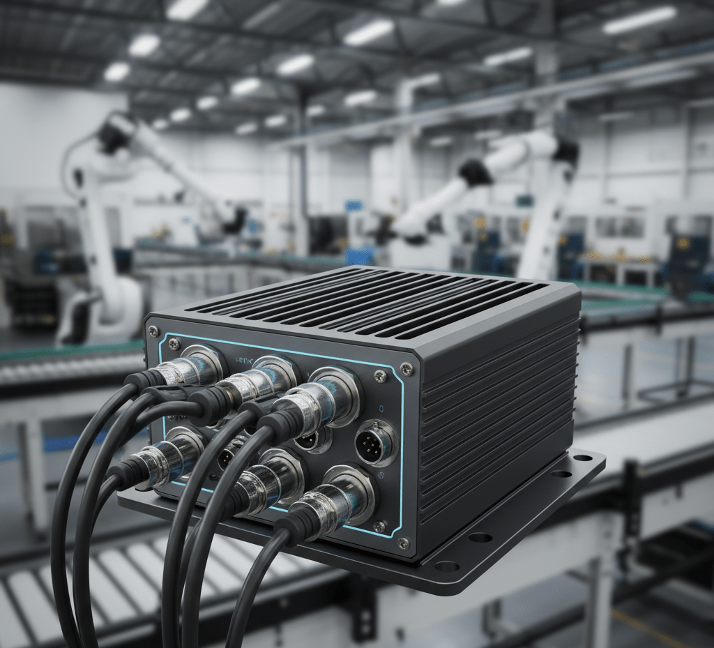 m12 connector box pc vibration