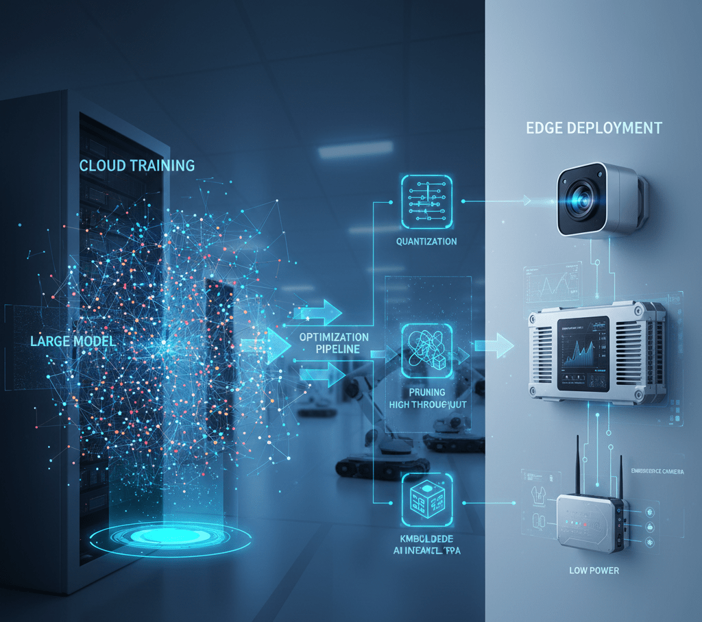 deep learning model optimization edge deployment