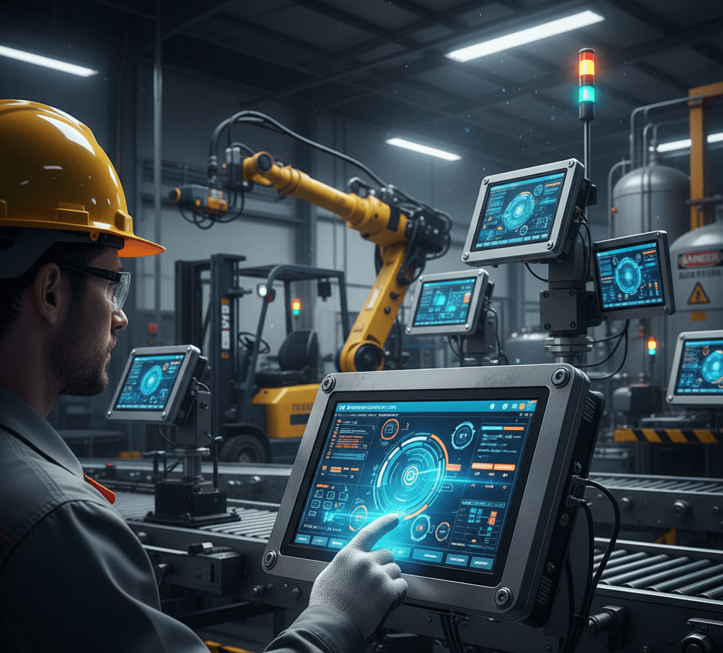 industrial touch panel pc hmi