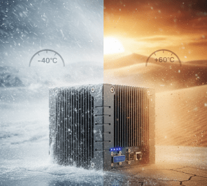 extreme temperature fanless computer