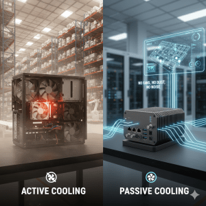 passive cooling fanless embedded computer