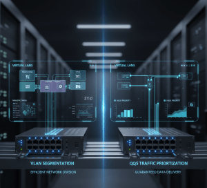 vlan qos layer 2 managed switch