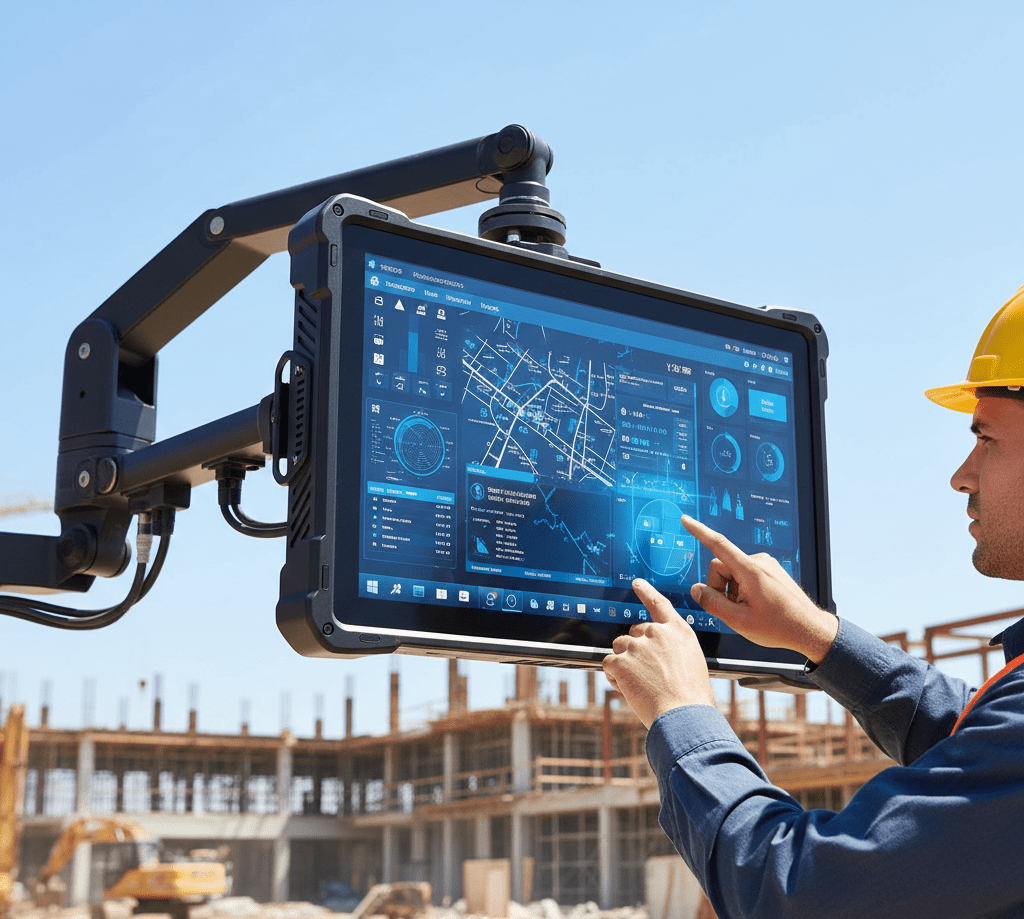 sunlight readable high brightness panel pc