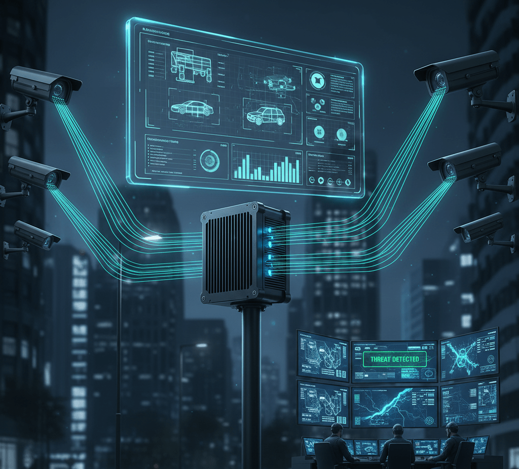 real-time video analytics ai surveillance