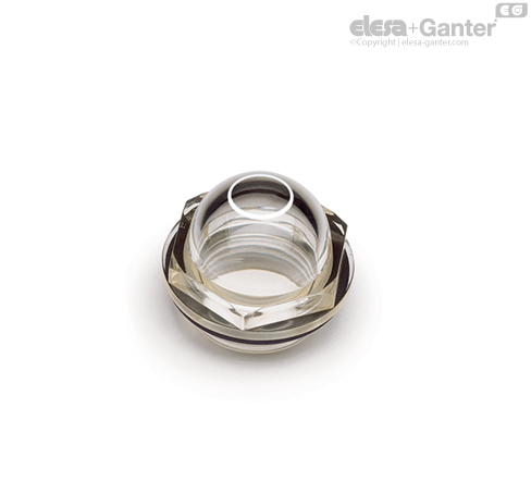 Elesa+Ganter 11106 HCFE.24/C-1 Oil Level Sight Glass