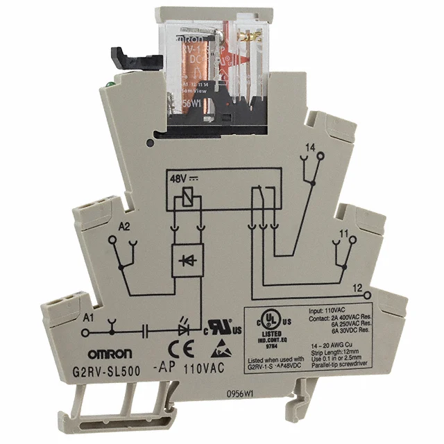 Omron G2RV-SL500-AP 110VAC
