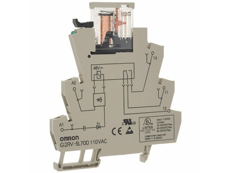 Omron G2RV-SL500-AP 230VAC