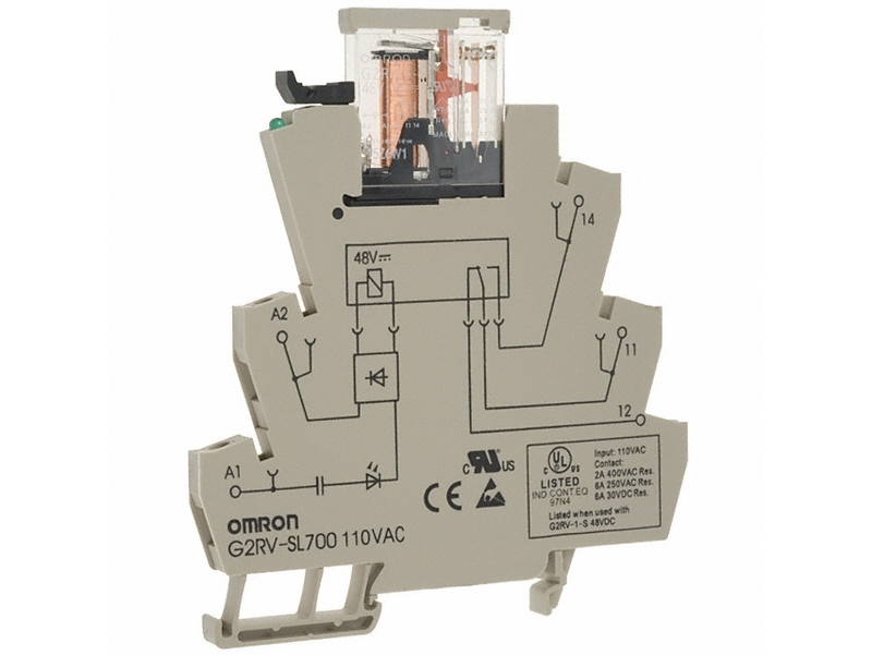 Omron G2RV-SL500-AP 230VAC