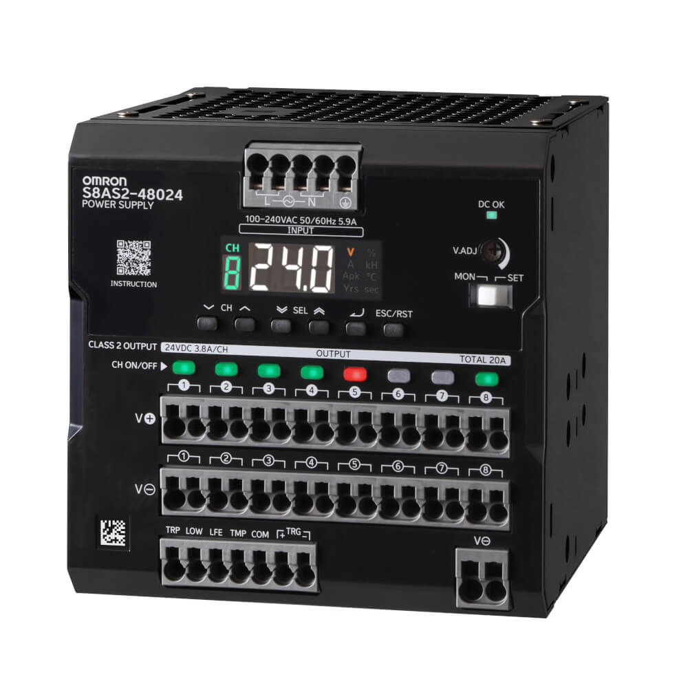 Omron S8AS2-48024-08SN
